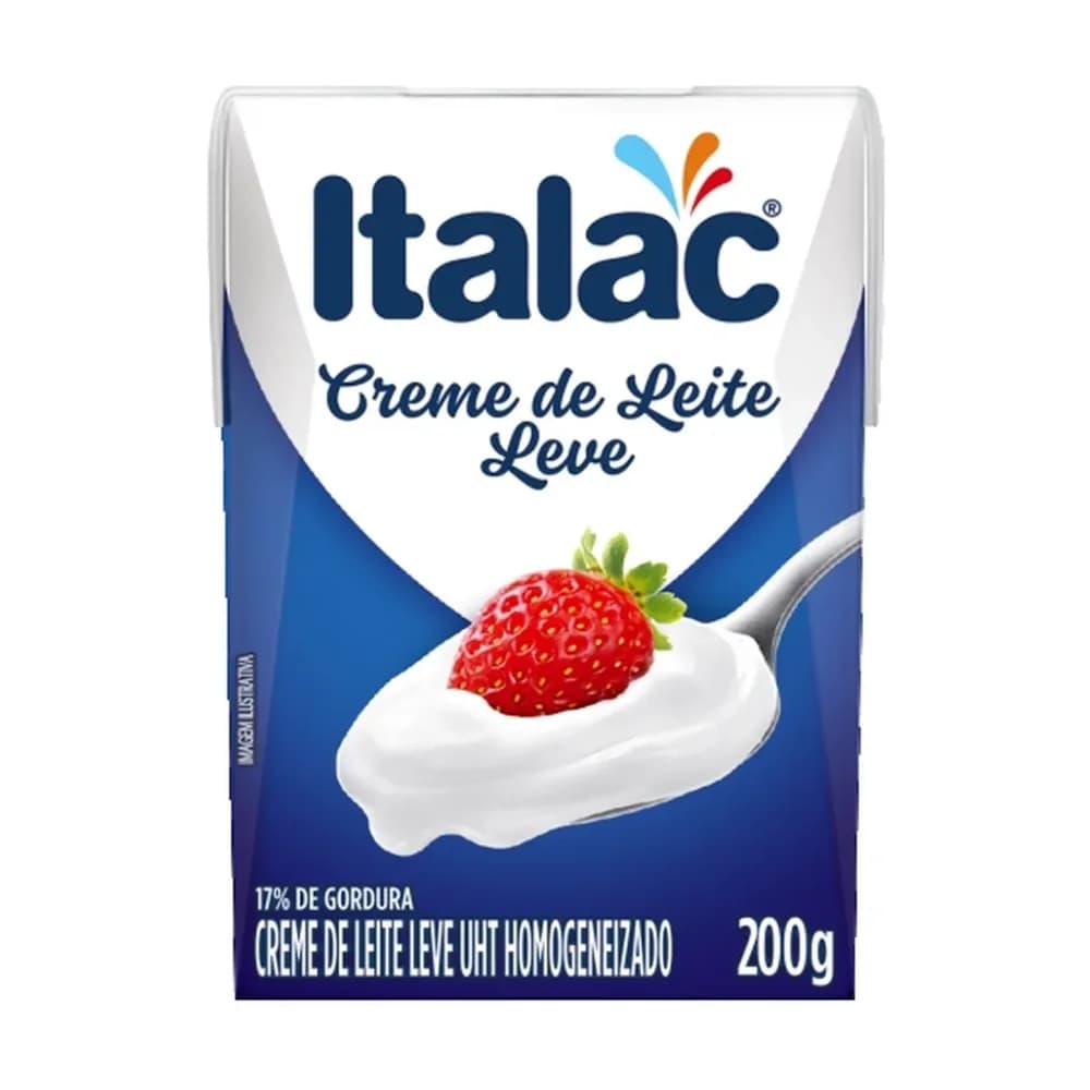 Creme de leite italac 200g