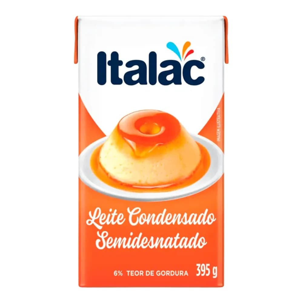 Leite condensado italac semidesnatado 395g