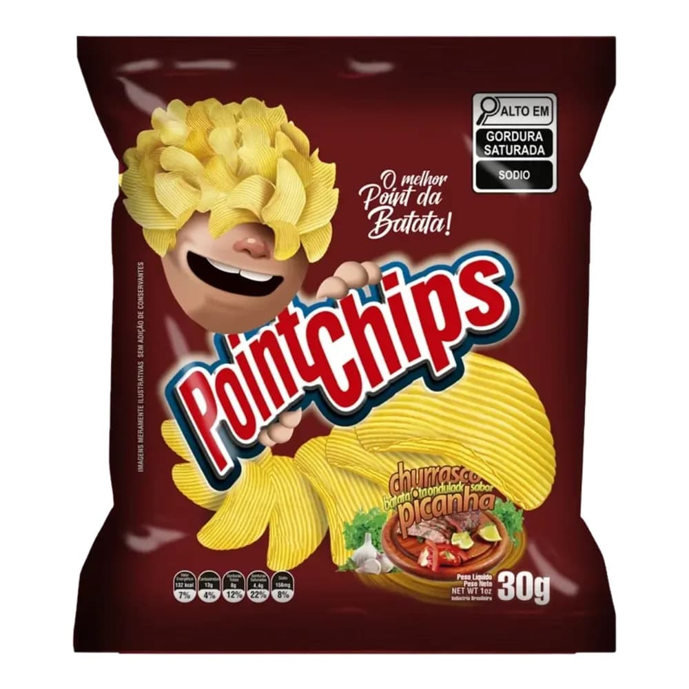 Batata point embalagem 30g