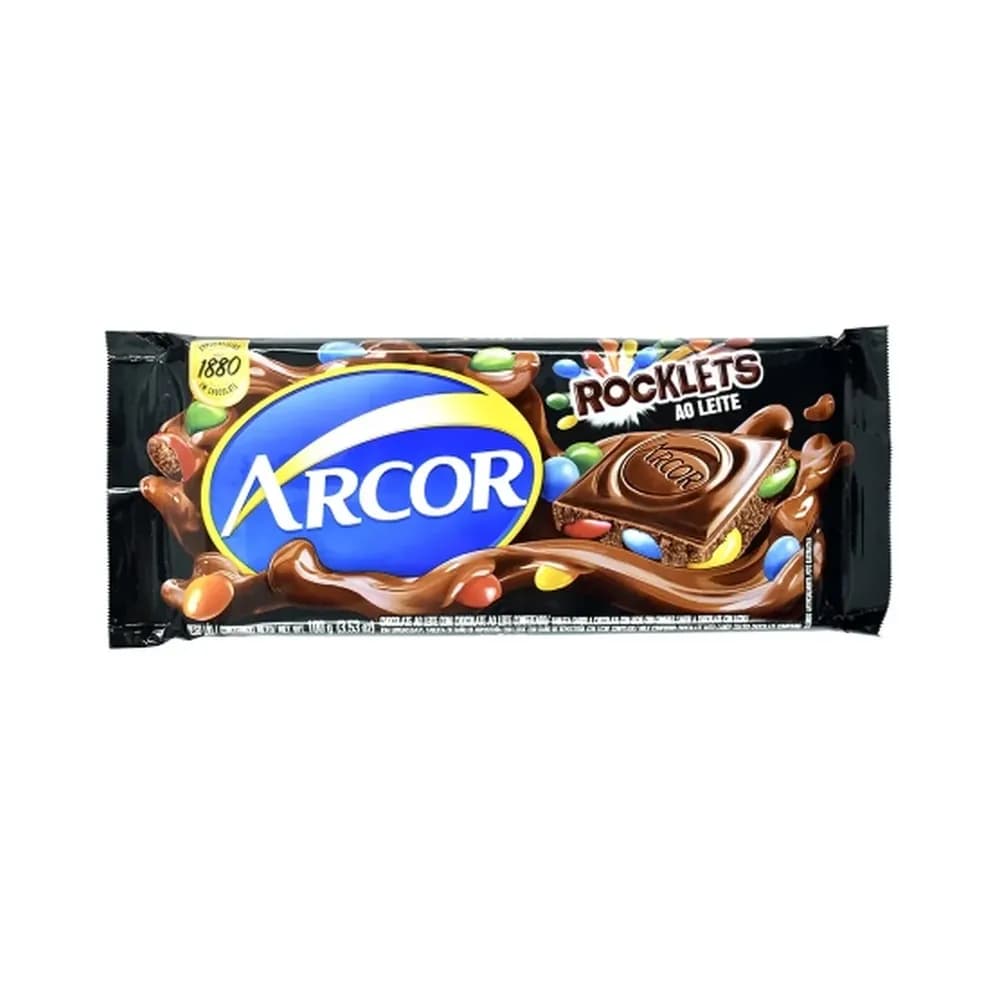 Chocolate rocklets arcor 80g