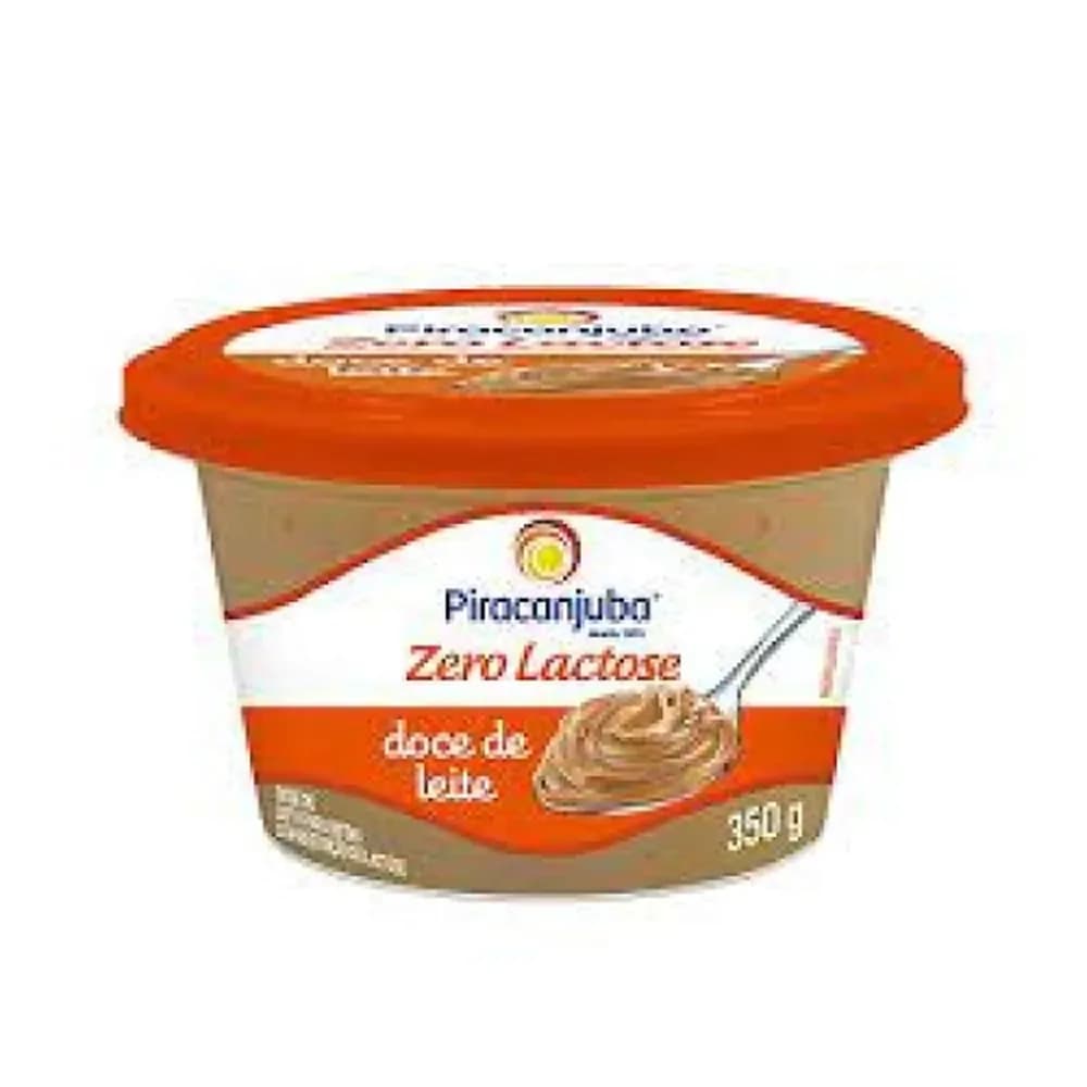 Doce de leite piracanjuba zero lactose 350g