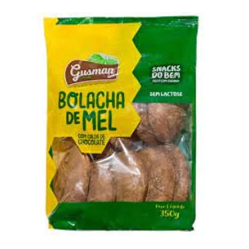 Bolacha de mel gusman com chocolate 350g