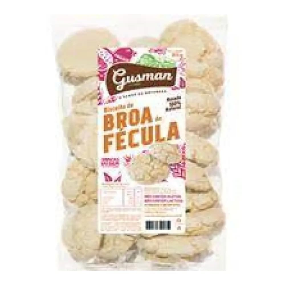 Broa de fecula sem gluten e sem lactose gusman pacote 180g