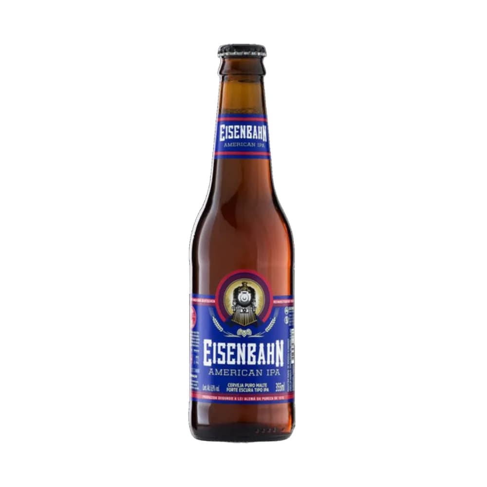 Cerveja american ipa puro malte eisenbahn 355ml
