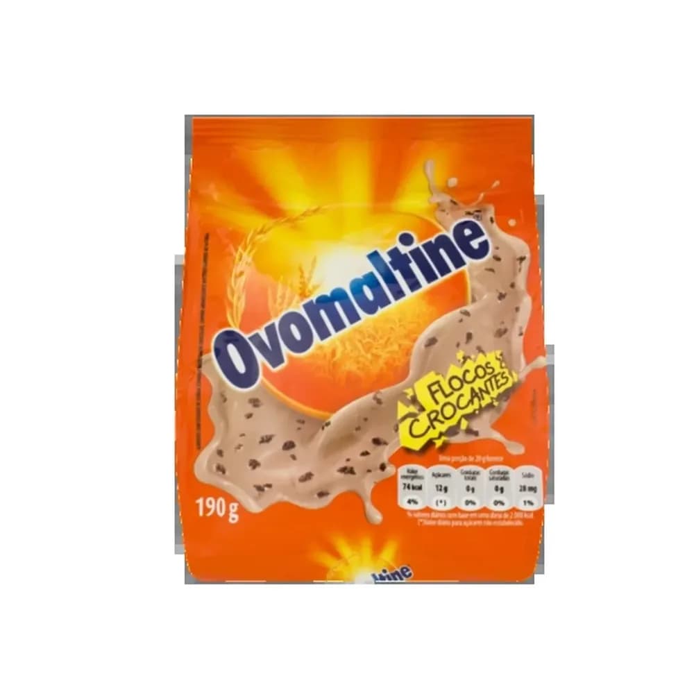 Achocolatado em po ovomaltine flocos crocantes 190g