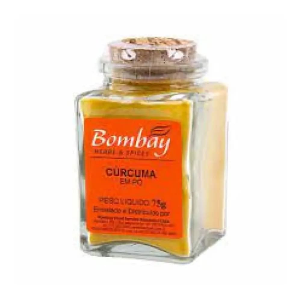 Especiarias bombay curcuma em po embalagem 75g