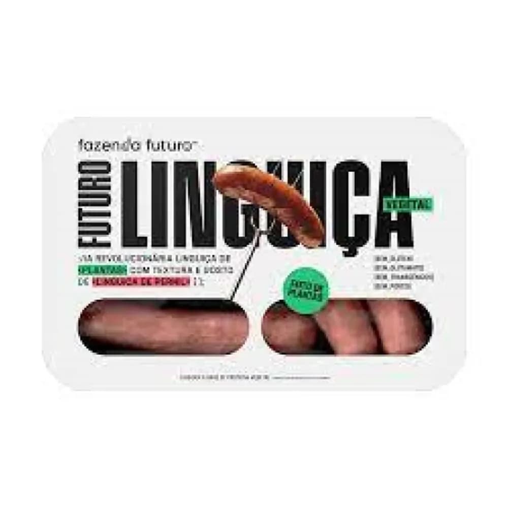 Linguica vegetal fazenda futuro 250g