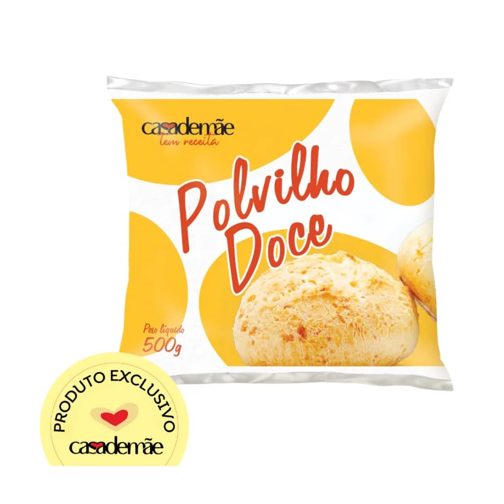 Polvilho doce casa de mae embalagem 500g