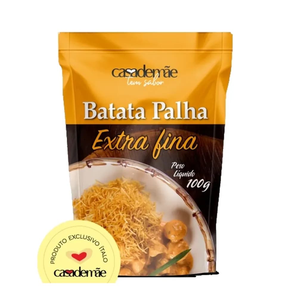 Batata palha extra fina casa de mae 100g