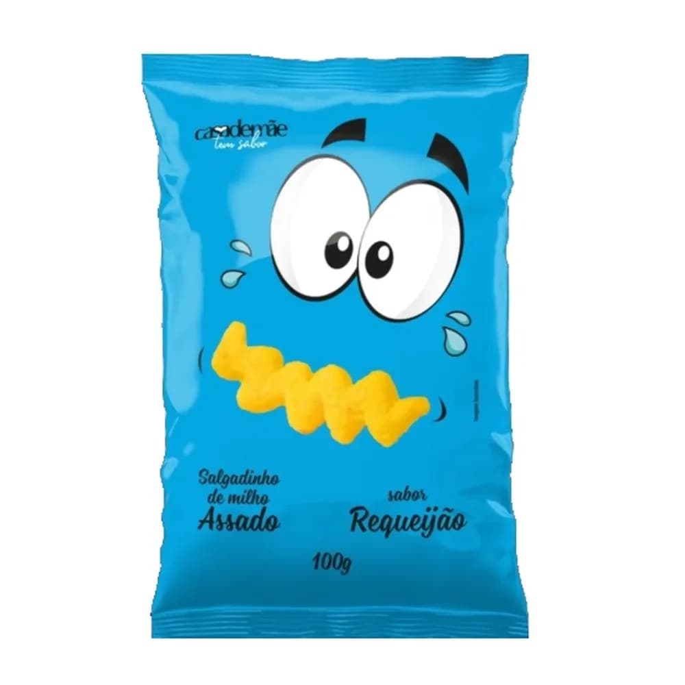 Salgadinho de requeijao casa de mae 100g