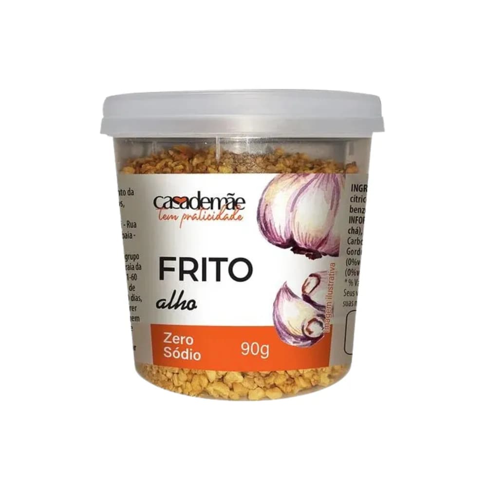 Alho frito casa de mae pote 90g