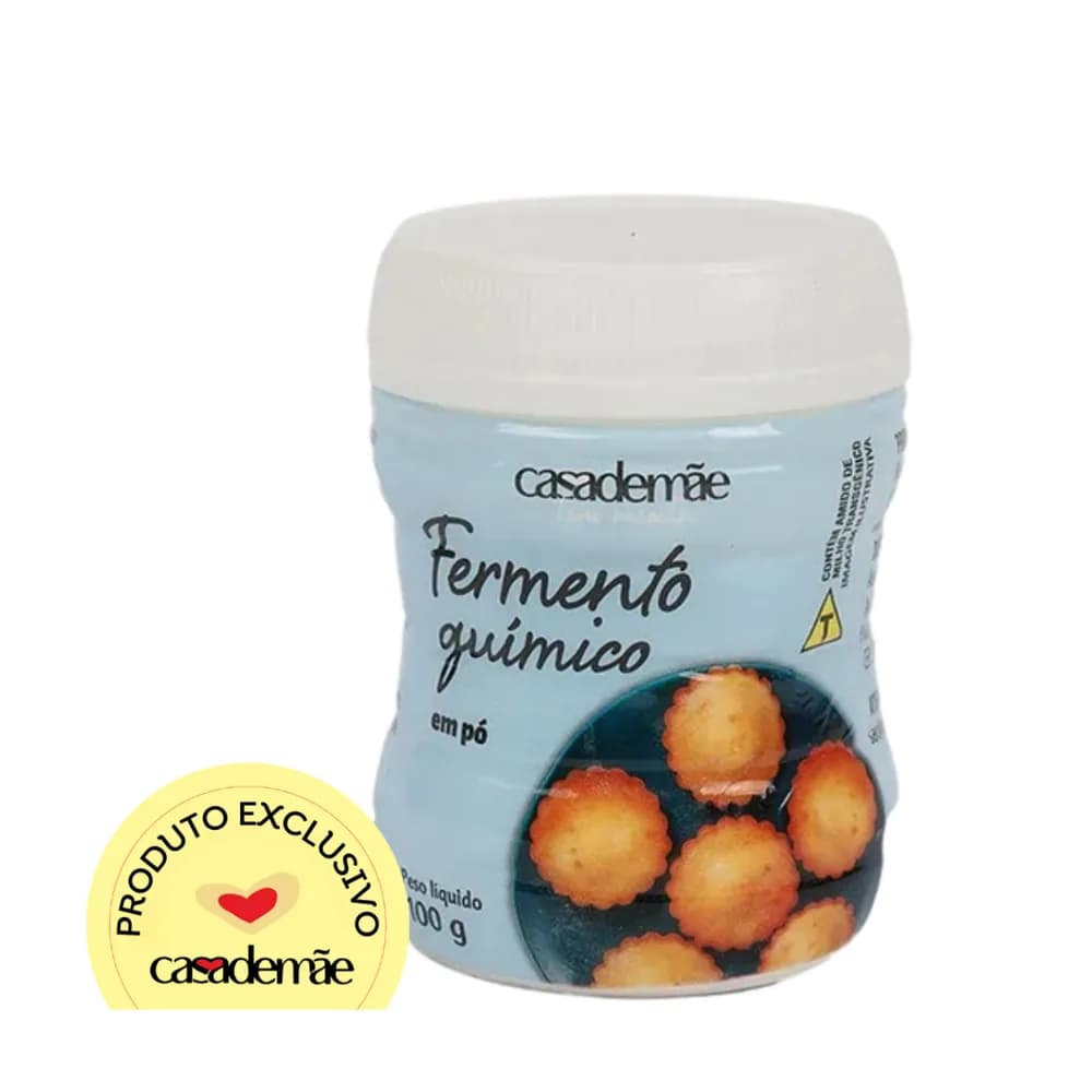 Fermento em po quimico casa de mae 100g