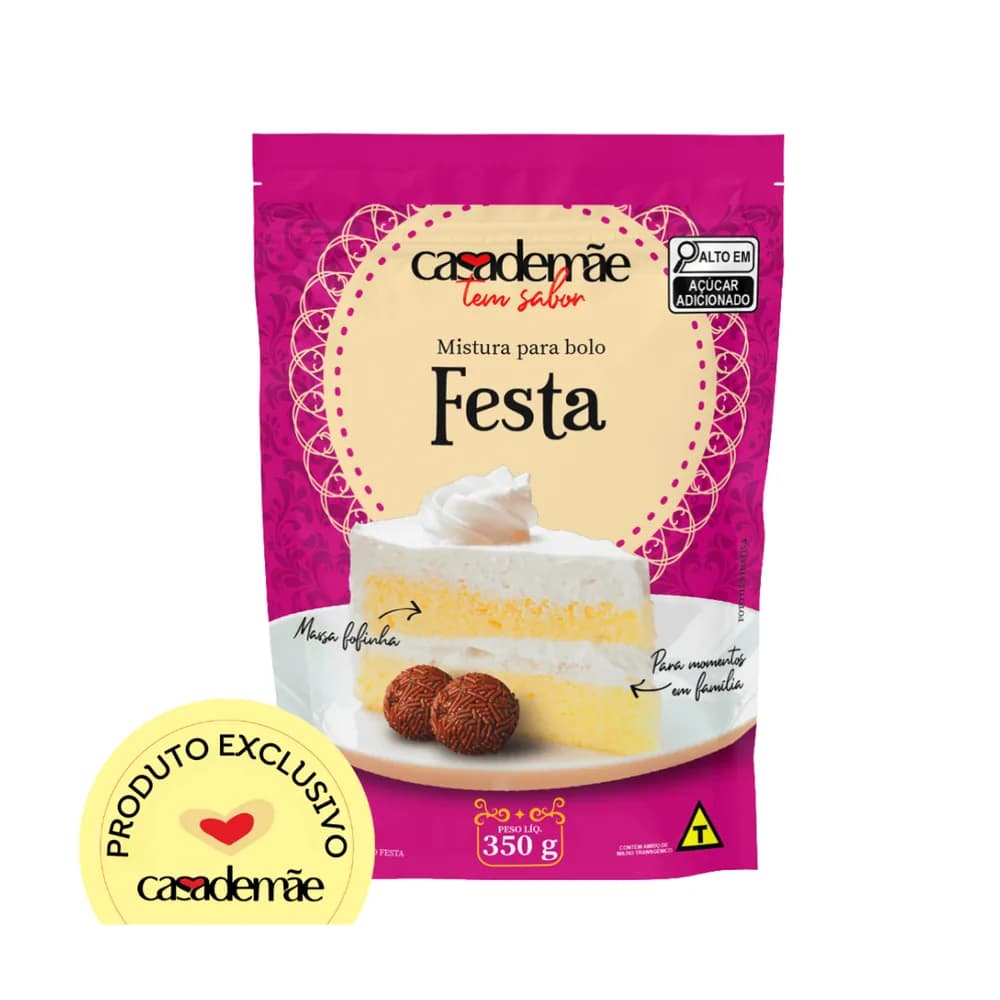 Mistura bolo casa de mae festa 350g