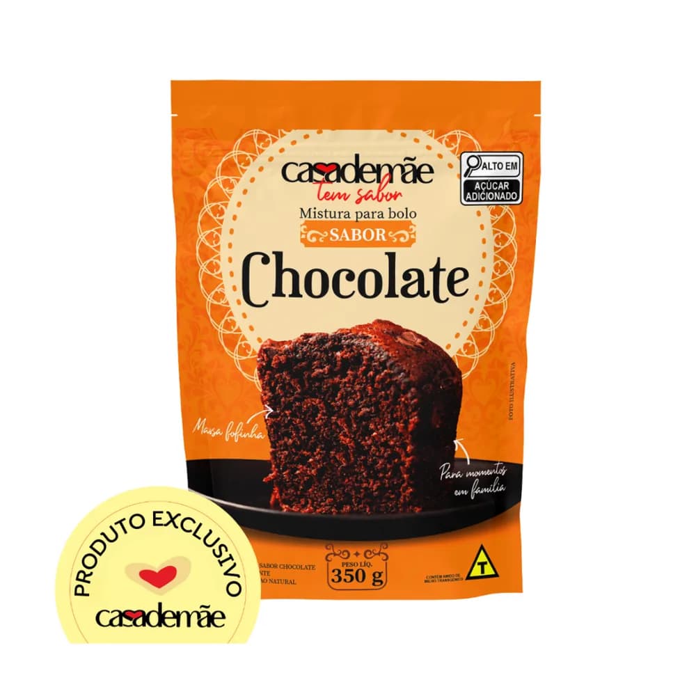 Mist bolo casa de mae 350g chocolate