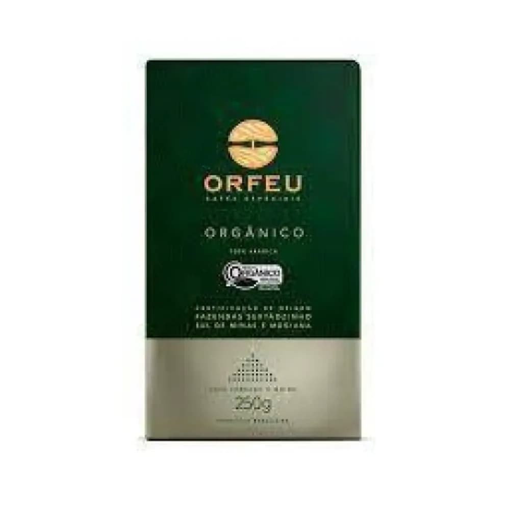 Cafe orfeu organico pacote 250g
