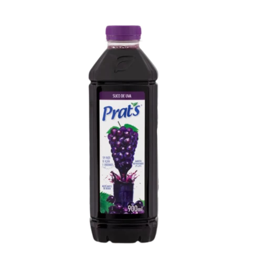 Suco pronto de uva prats 900ml