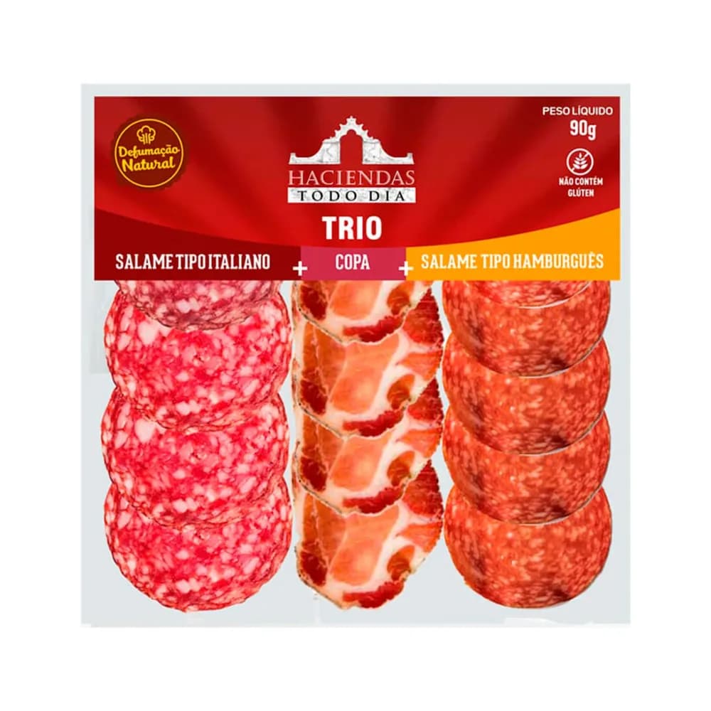 Trio de frios haciendas 90g