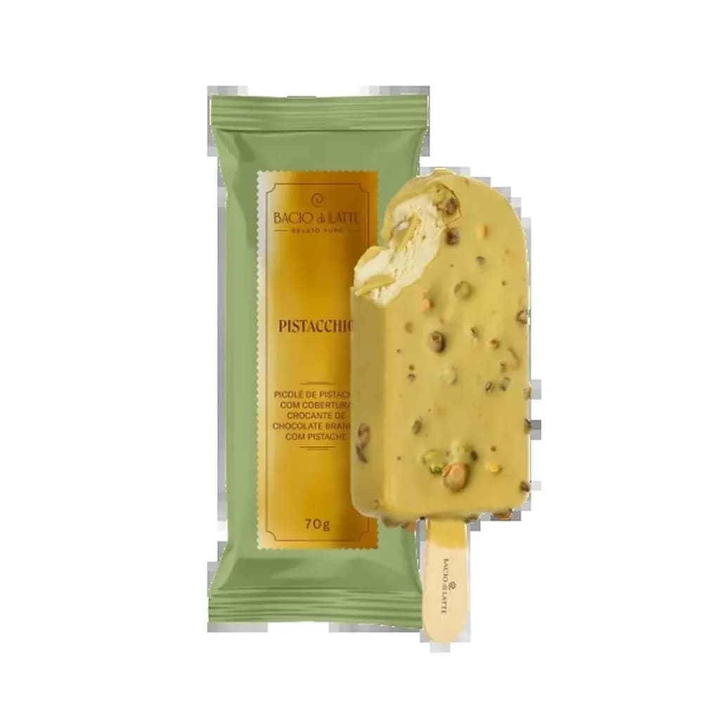 Picole pistacchio bacio di latte 70g