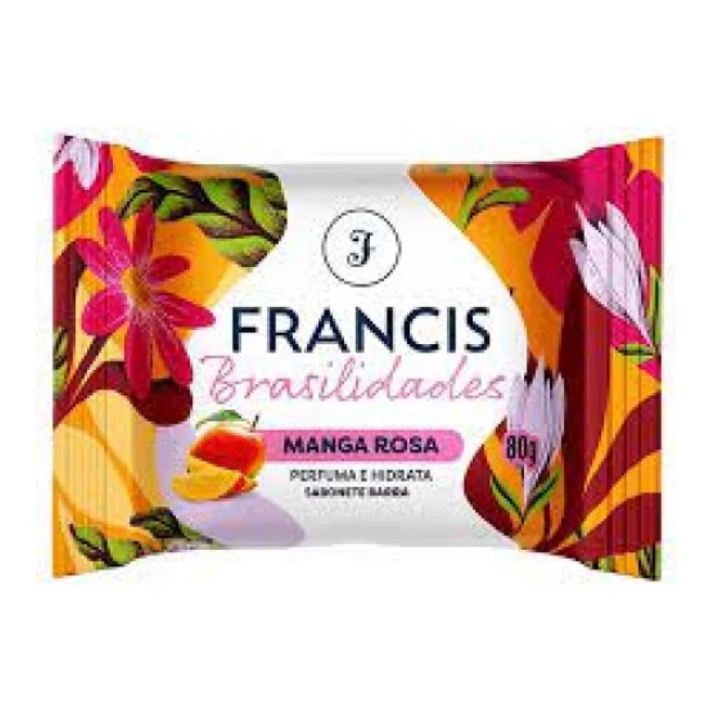 Sabonete em barra brasilidades manga rosa francis 80g