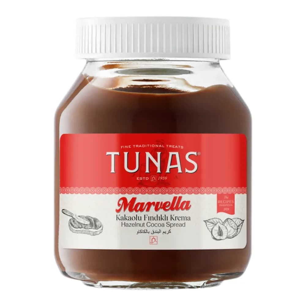 Creme de avelã c/cacau tunas 200g