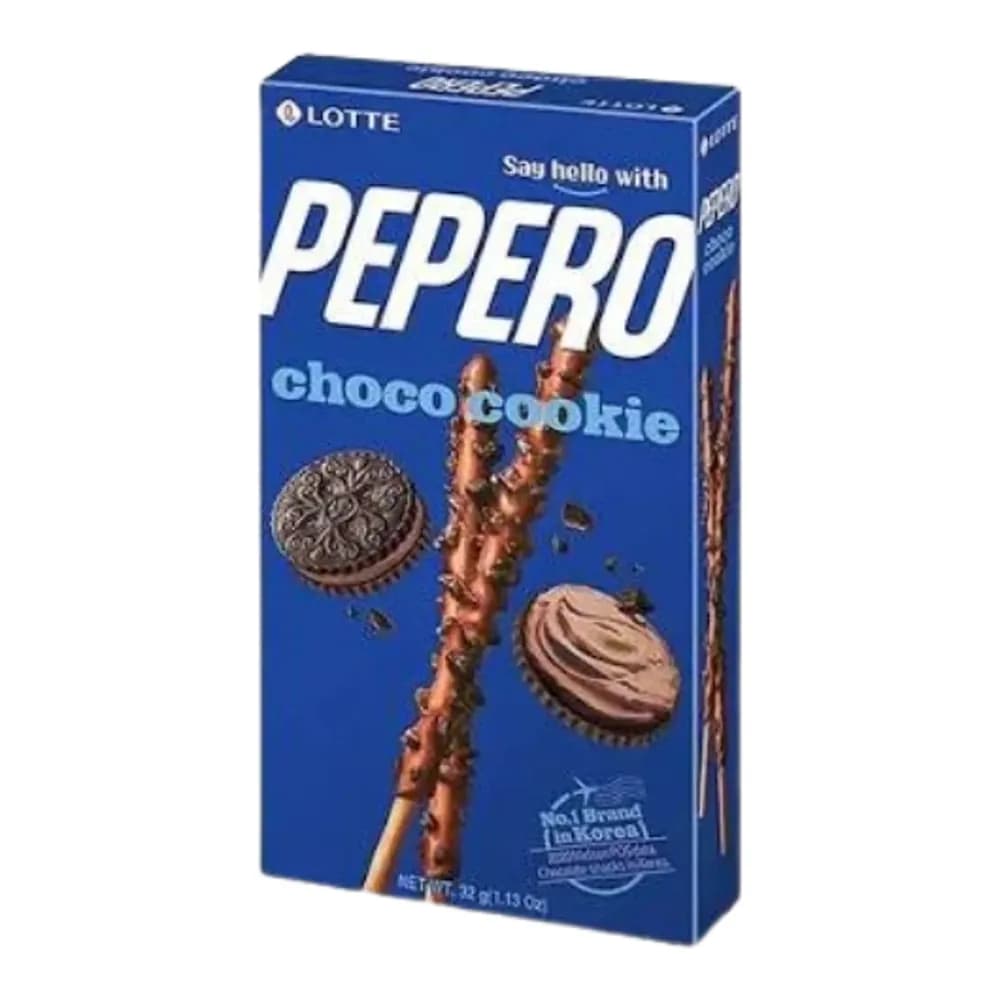 Biscoito lotte pepero choco cooki 32g