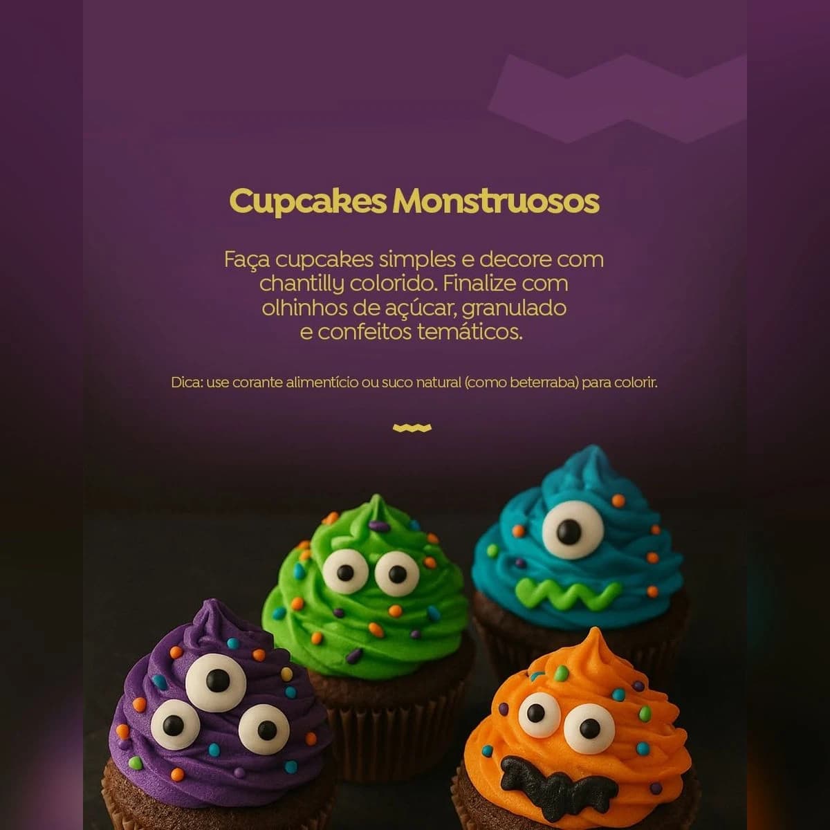 Cupcakes Monstruosos