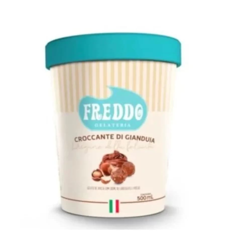 Sorvete freddo croccantino di gianduia 500ml