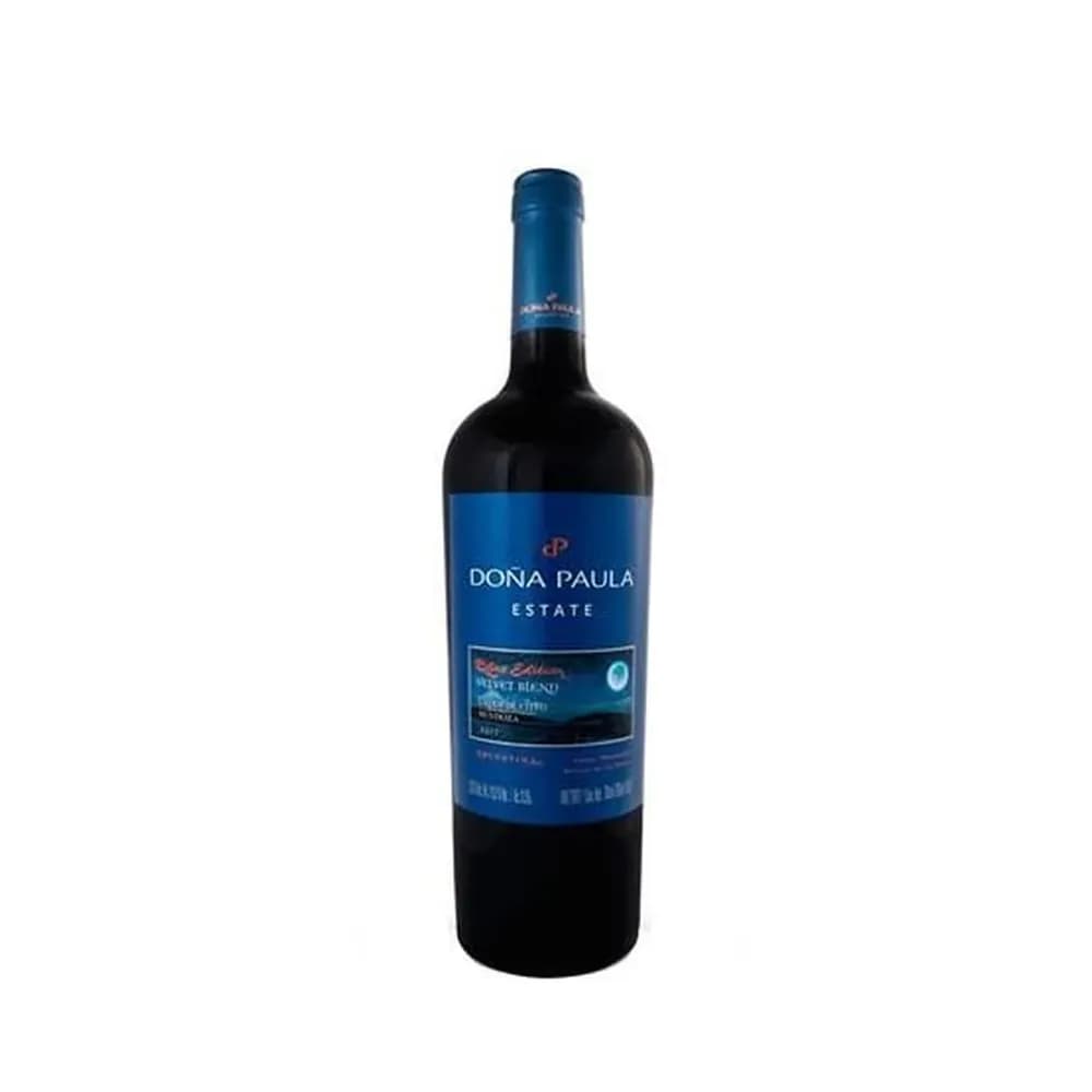 Vinho tinto dona paula estate blue edition garrafa 750ml