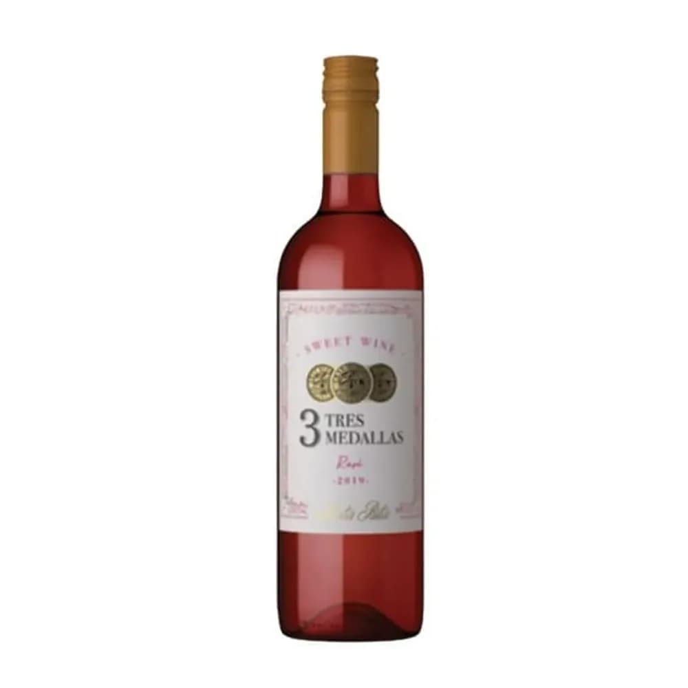 Vinho rose chileno 3 medallas sweet wine santa rita garrafa 750ml