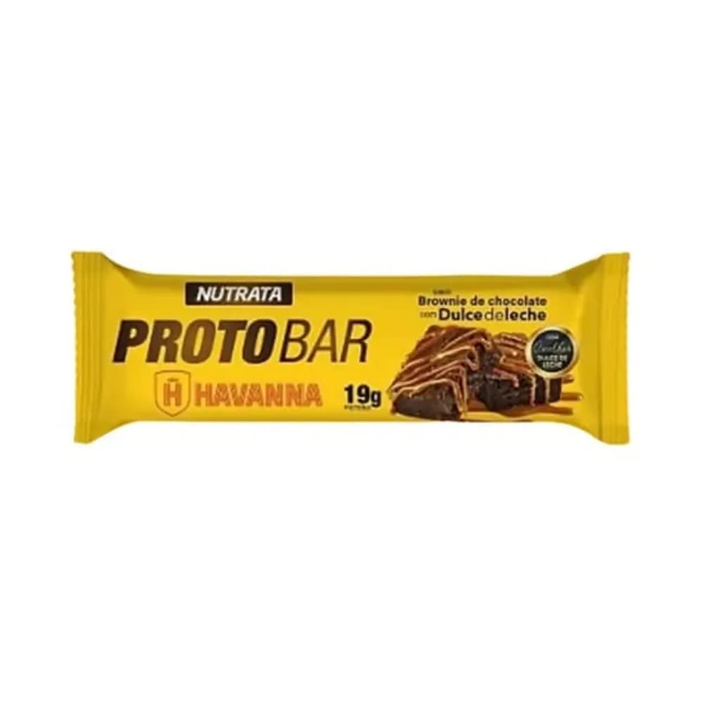 Barra protobar havanna sabor brownie de chocolate com doce de leite nutrata 70g
