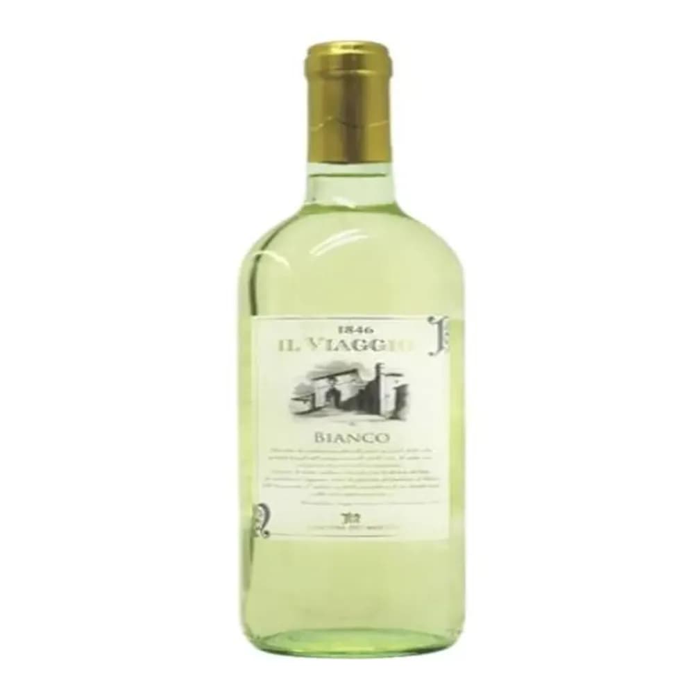 Vinho branco italiano trebbiano il viaggio 750ml