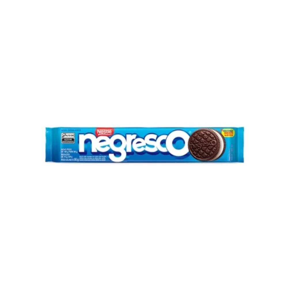 Biscoito de chocolate recheio baunilha negresco 90g