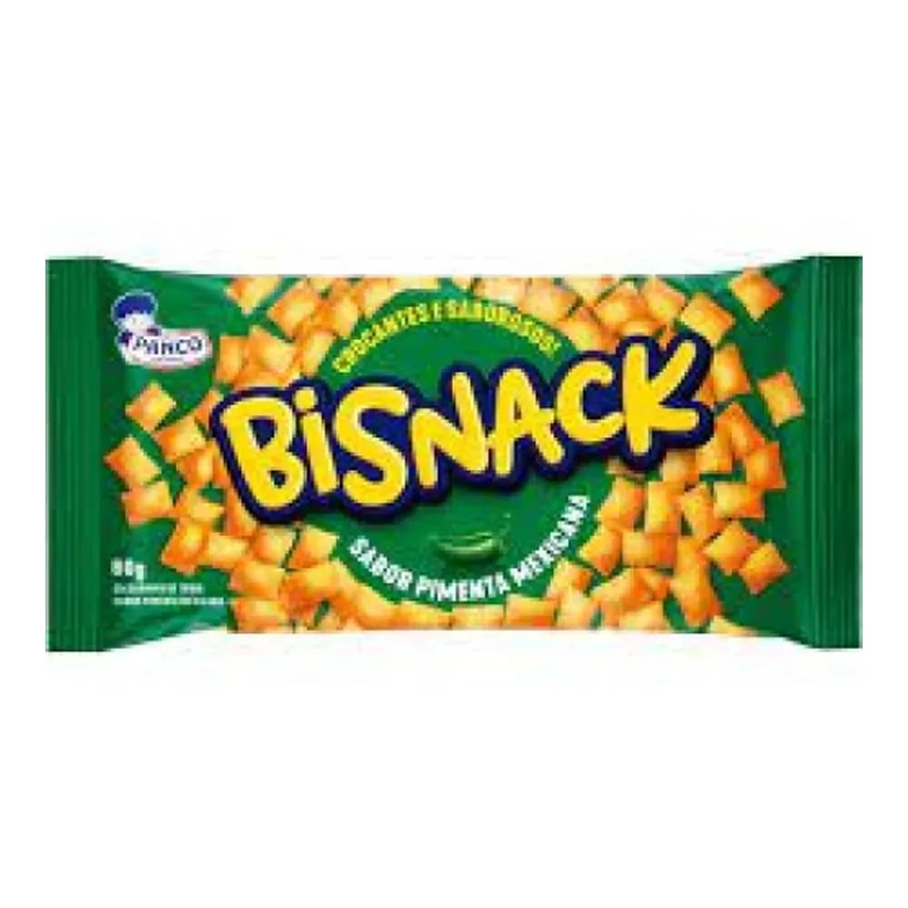 Salgadinho bisnack pimenta mexicana panco 80g