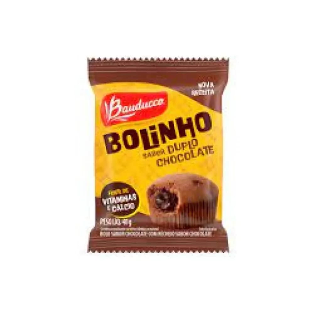 Bolinho duplo chocolate bauducco 40g