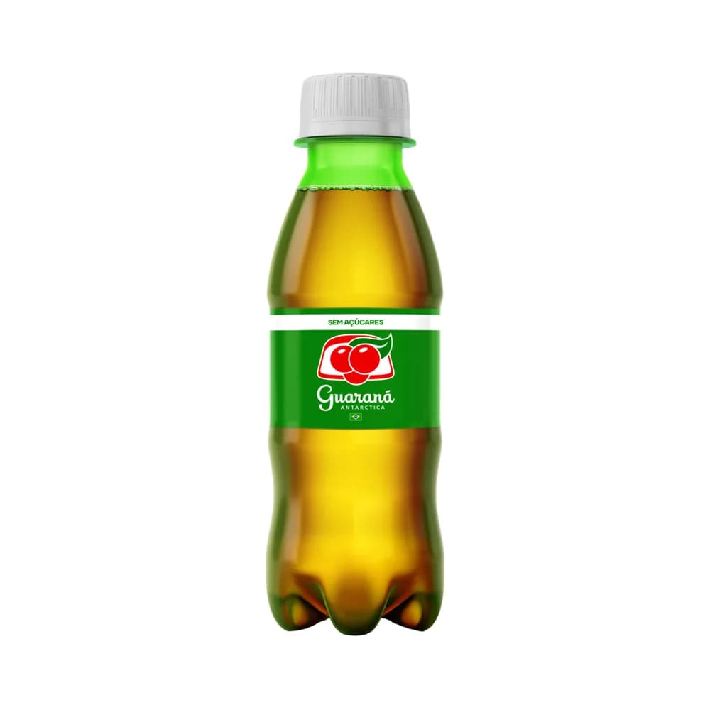 Refrigerante zero acucar guarana antarctica 200ml