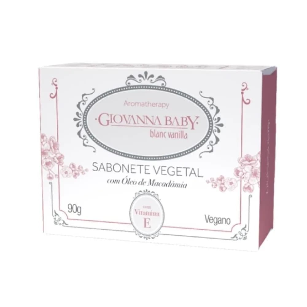 Sabonete vegetal blanc vanilla giovanna baby 90g