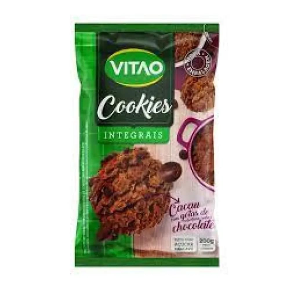 Cookie integral de chocolate vitao 120g