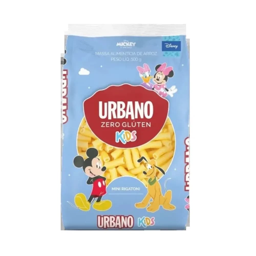 Macarrao de arroz kids mini rigatoni urbano 500g