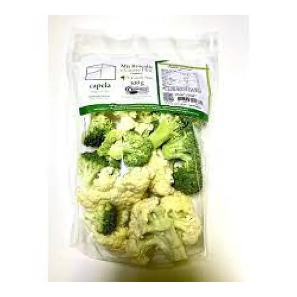 Mix de brocolis e couve flor sabor do campo embalagem 400g