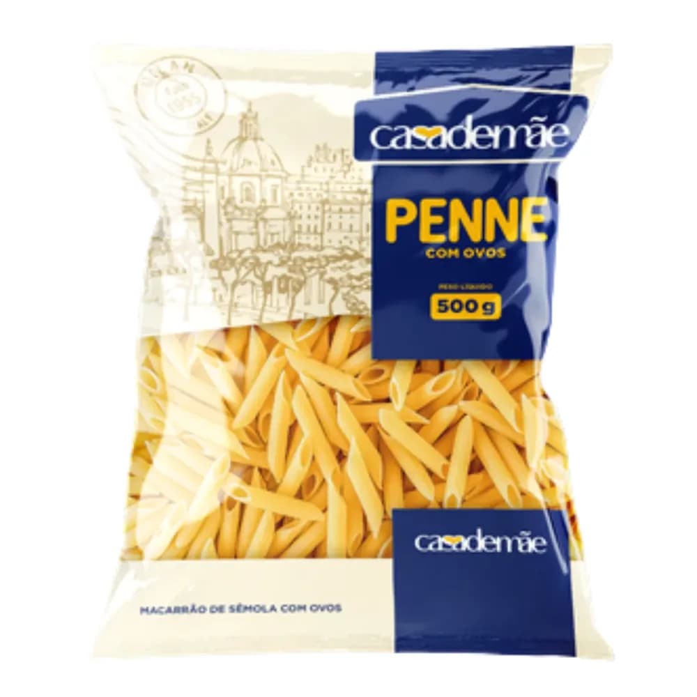 Penne com ovos casademãe 500g