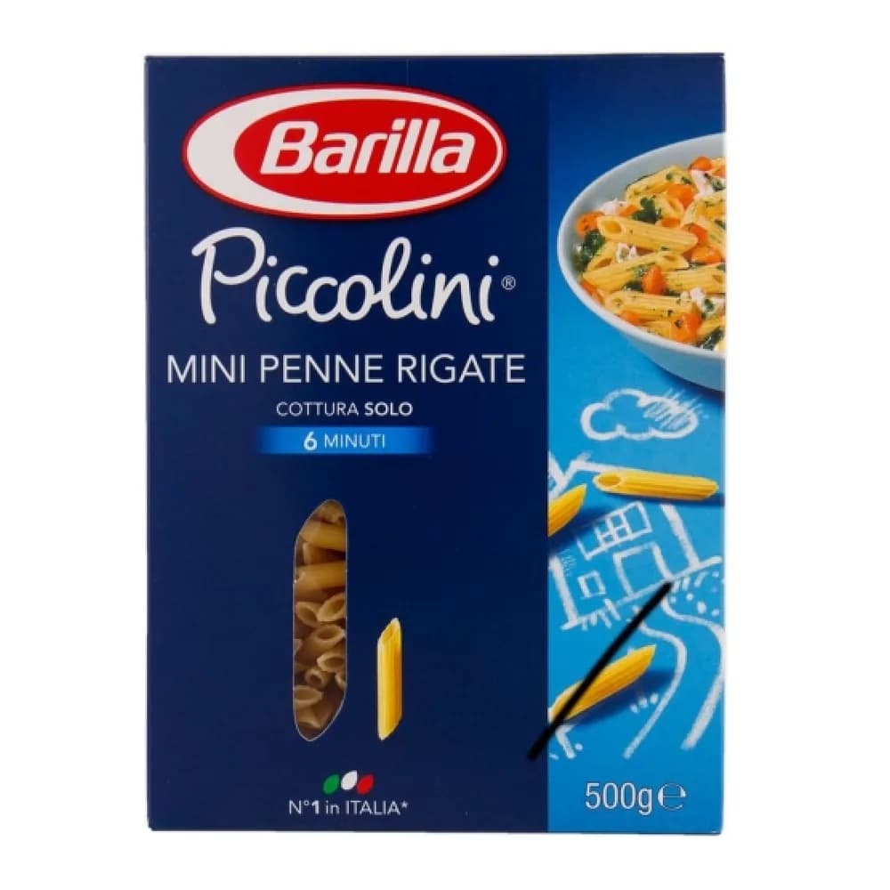 Macarrao piccolini mini penne rigate barilla 500g